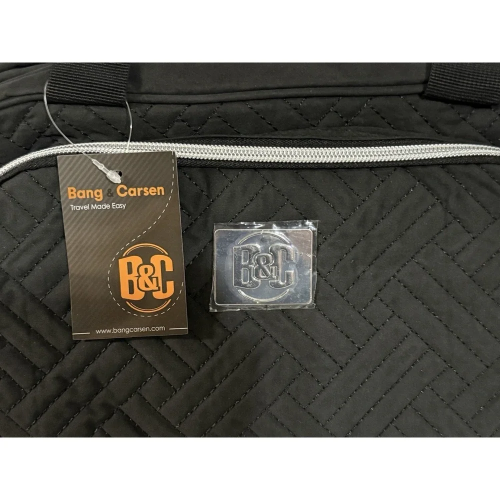 B&C Large Hanging Travel Orginzer Bag Black Multi-pockets